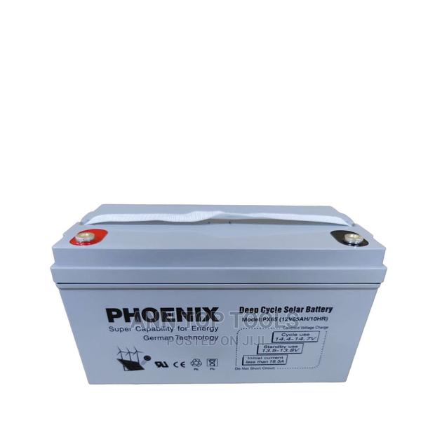 Phoenix 12v65ah Deep Cycle Solar Battery - main view