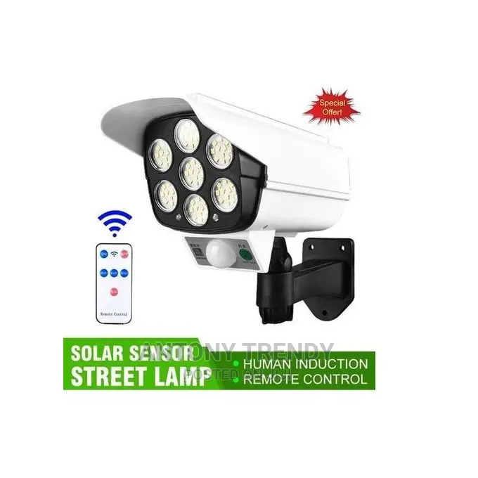 Solar Monitoring Lamp Human Motion Sensor
