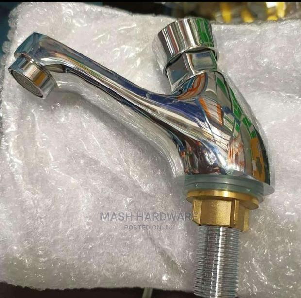 Lirlee Push Pillar Tap - main view