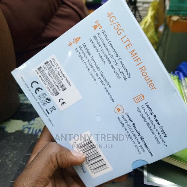 4g/5g Portable Pocket Wifi Hotspot Mifi White - main view