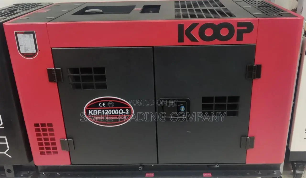 Powerful 12kva Water Cooled Diesel Silent Generator Genuine
