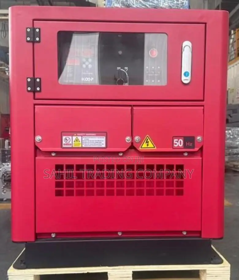 Powerful 12kva Water Cooled Diesel Silent Generator Genuine