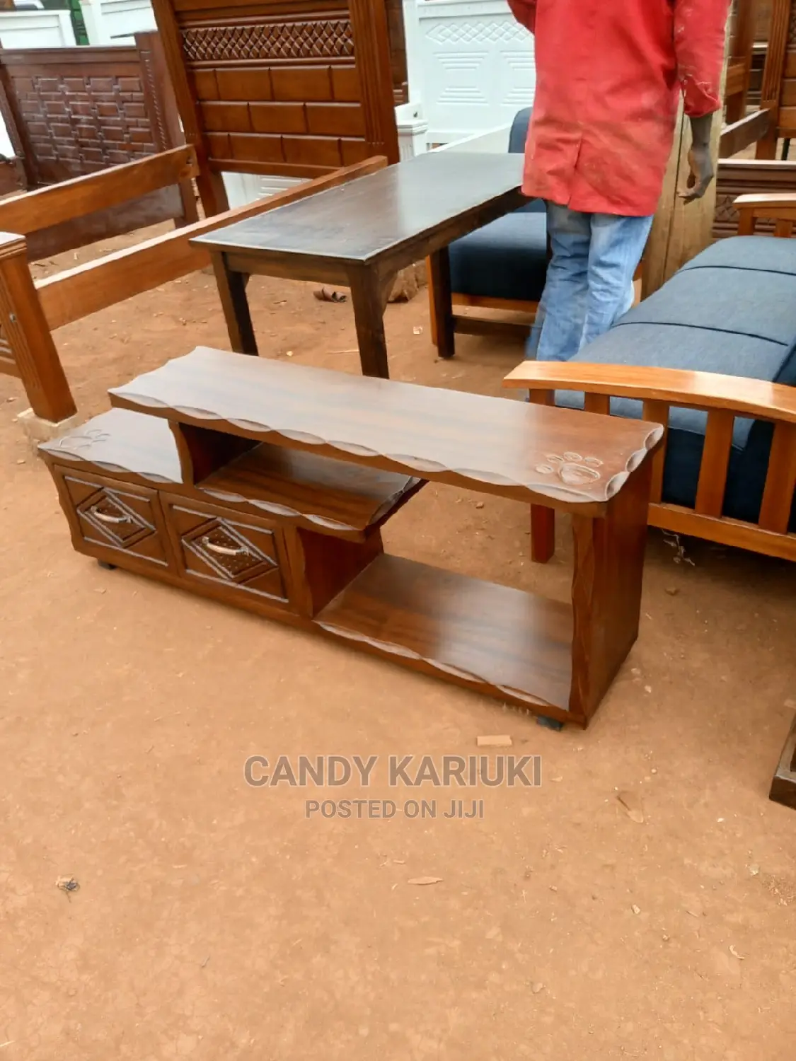 Mahogany Tv Stand