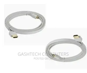 - White D-Link HDMI to Micro HDMI 1.8M Flat Cable