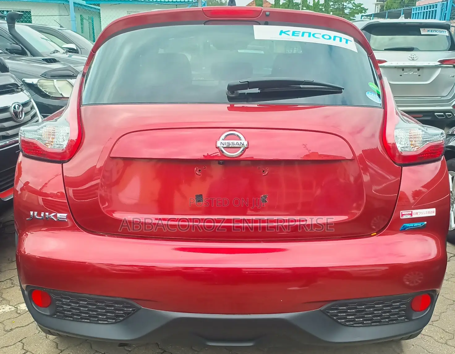 Nissan Juke 2016 Red