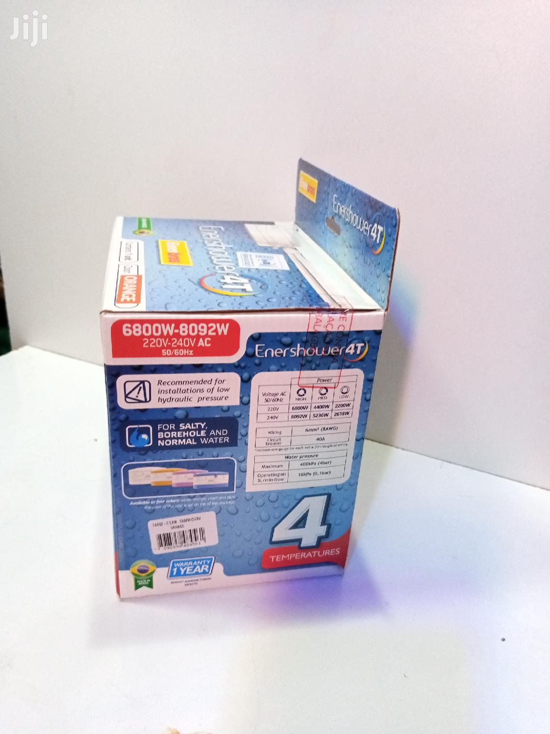 4T Enershower, Salty Borehole Instant Shower