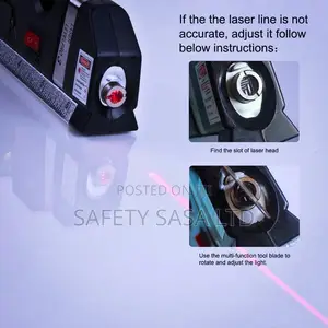Combine Spirit Level + Laser Ruler + Tape Measure + Ruler