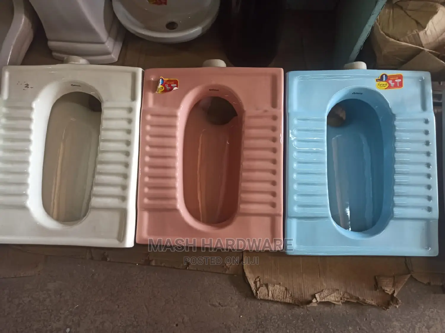 Coloured Orient Step Toilet S