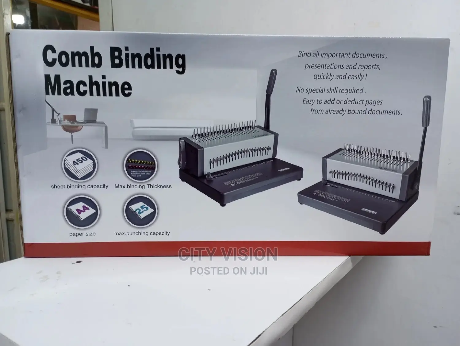 Comb Binding Machine