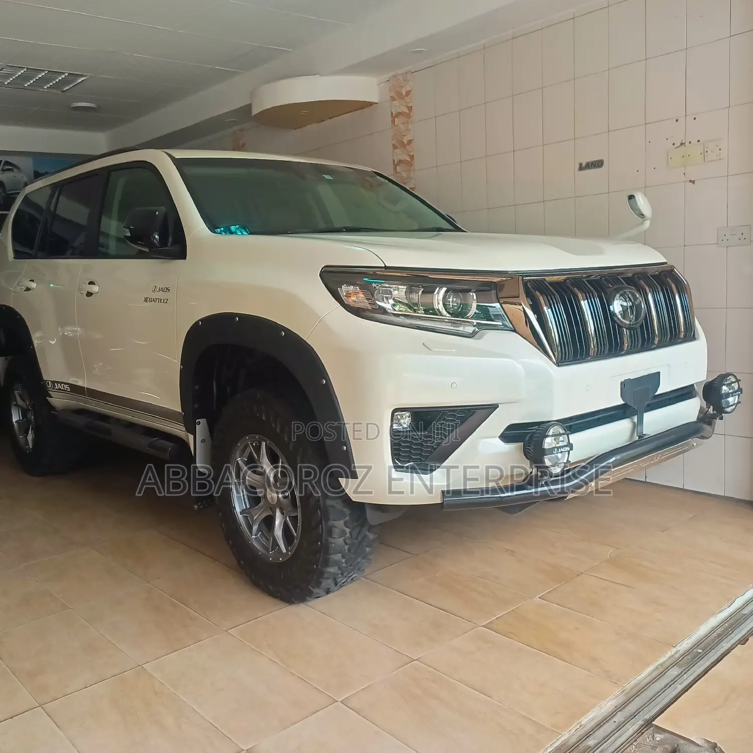 Toyota Land Cruiser Prado 4.0 2017 White