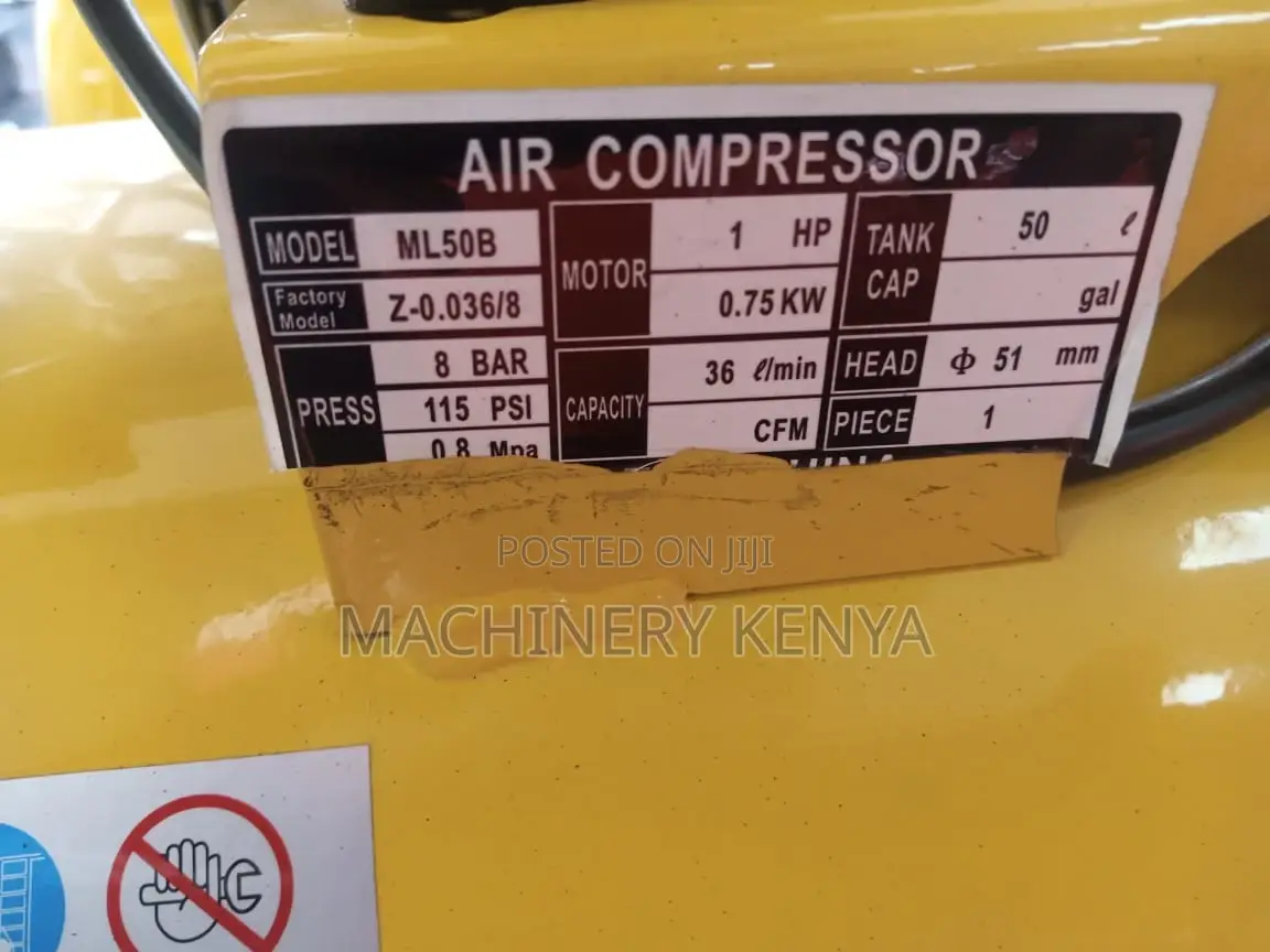 50l Single Motor Air Compressor