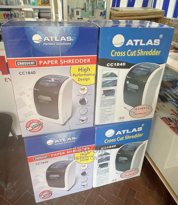Cc1840 18 Sheets Atlas Crosscut Shredder - main view