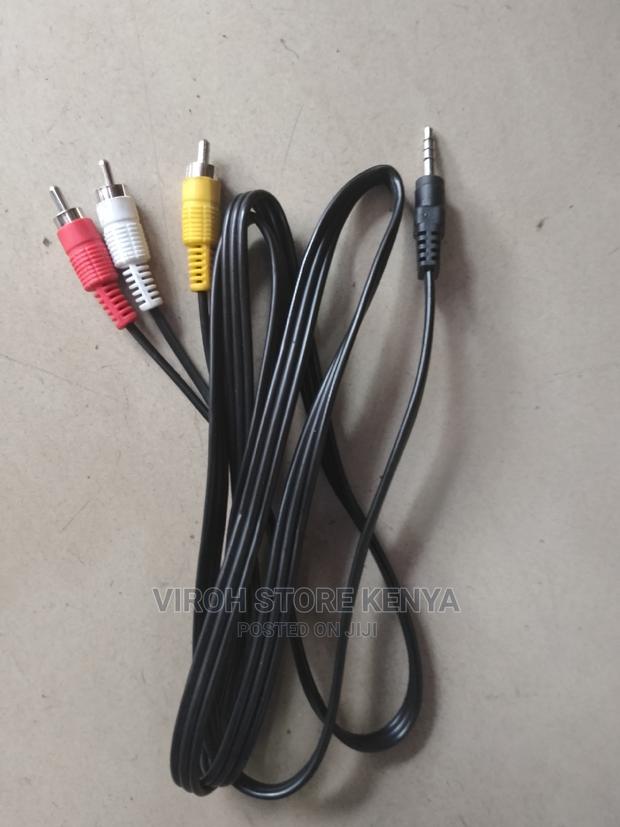 Stereo Cable 3 X 1 Cable / Av to Stereo Cable - thumbnail 2