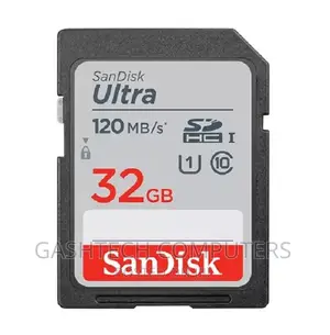 Sandisk Ultra SDXC 32GB 120mb/S Class 10 UHS-I