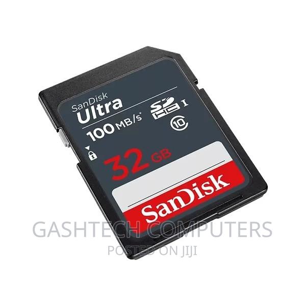 Sandisk Ultra SDXC 32gb 100mb/S Class 10 Uhs-I