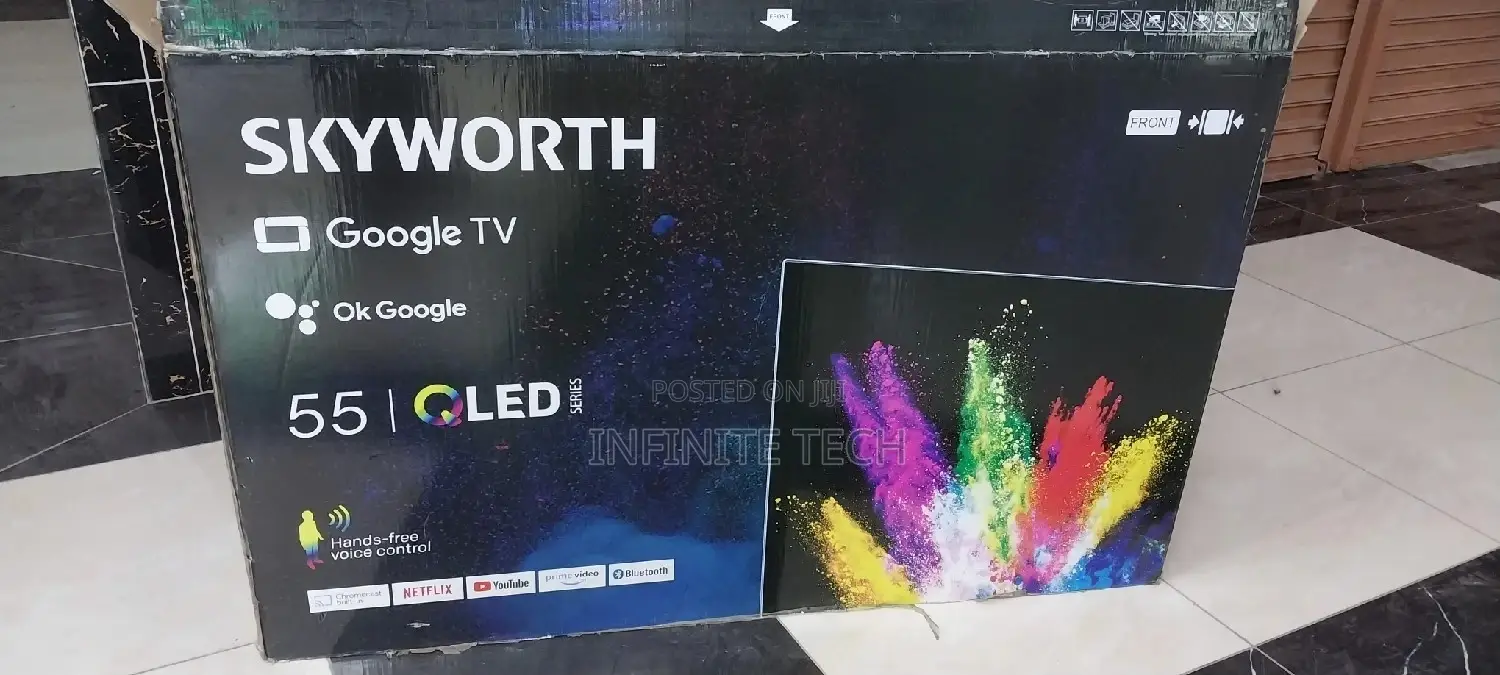 Skyworth 55" Tv Qled .( Google Series)