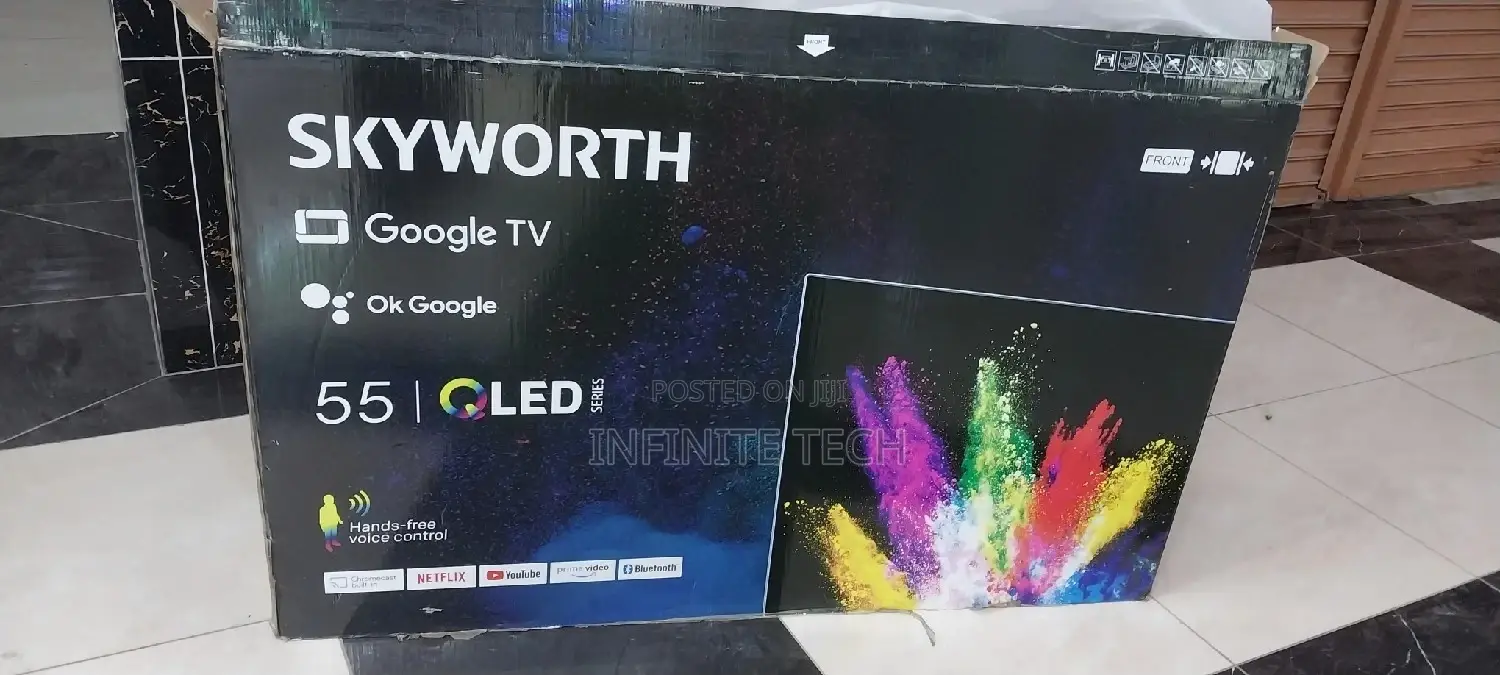 Skyworth 55" Tv Qled .( Google Series)