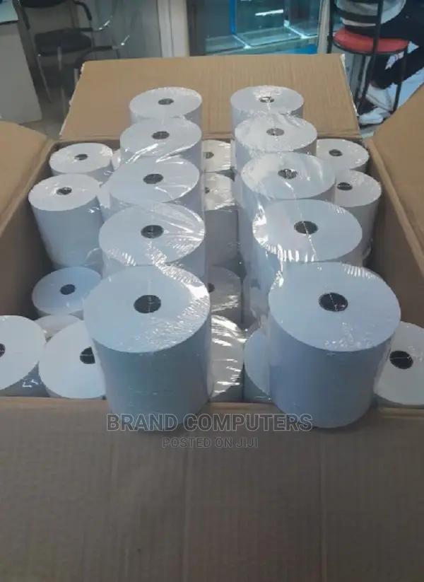 50pcs 80mm X 80mm Thermal Paper Rolls