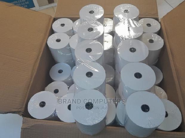 Box 50pcs Rolls 80x80mm Thermal Paper, Receipt Rolls - main view
