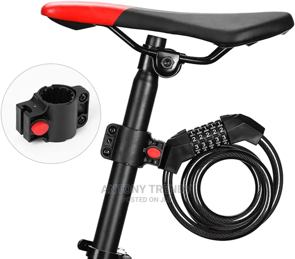 5 Digit Combination Heavy Duty Anti Theft Bicycle