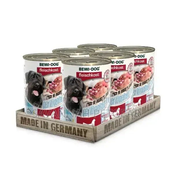 BEWI DOG Meat Selection Wet Canned Dog Food, X6 Select Menu
