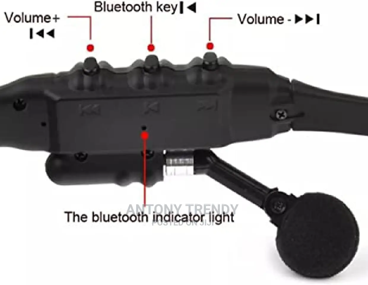 Headphone Smart Glass Headset