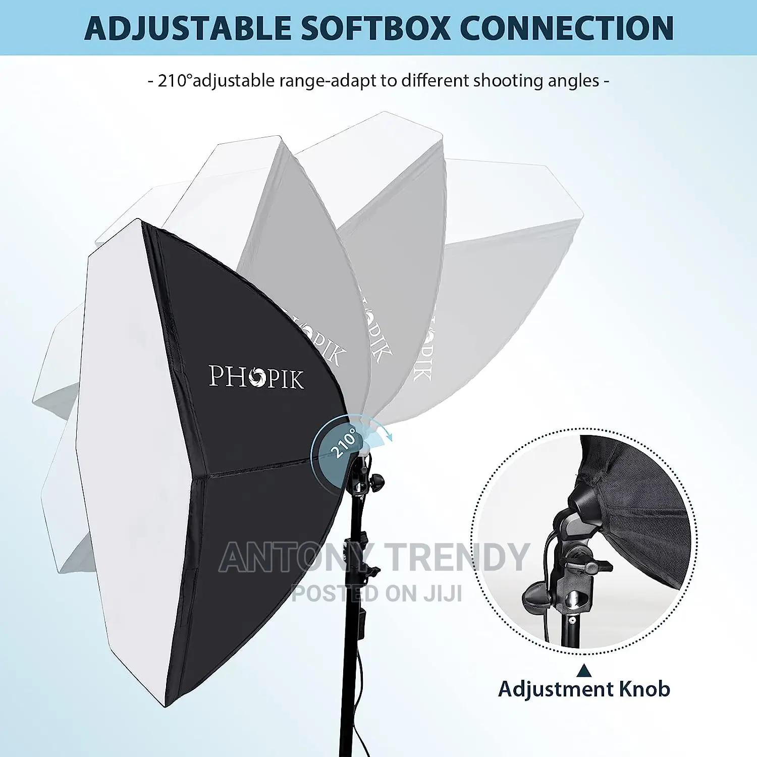 Softbox Lighting Kit, Skytex Continuous Photography Lighting