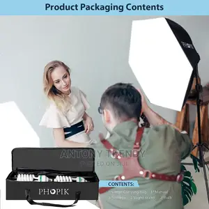 Softbox Lighting Kit, Skytex Continuous Photography