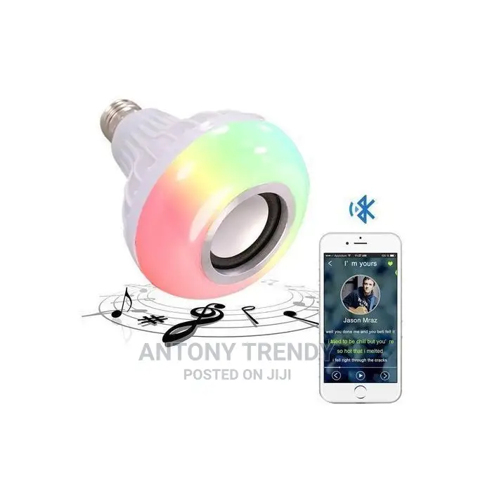 Generic Bluetooth Music LED Bulb -Multi Color