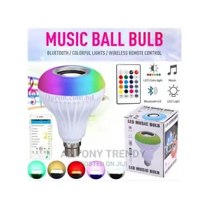 Generic Bluetooth Music LED Bulb -Multi Color
