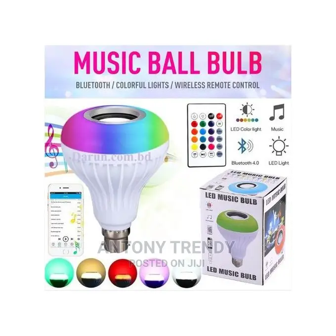 Generic Bluetooth Music LED Bulb -Multi Color