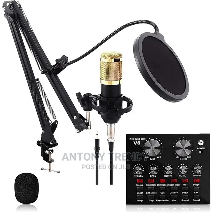 Generic Bm-800 3.5mm Studio Recording Wired Condenser