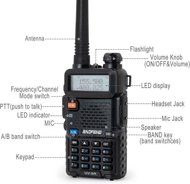 Baofeng UV-5R 8W High Power Two Way Radio