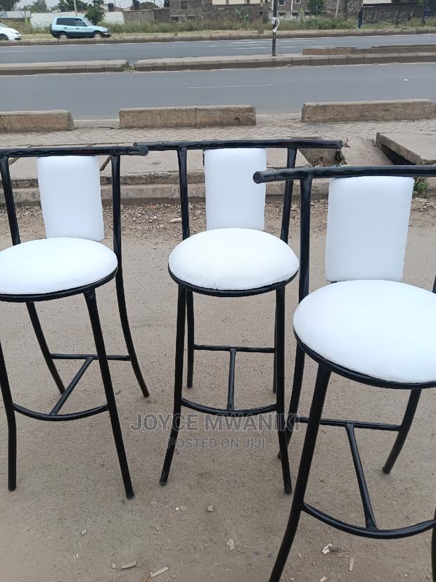 Restaurant High Stools, White in Colour