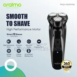 Oraimo Smoother Smart Shaver Smoother Cordless Rechargeable