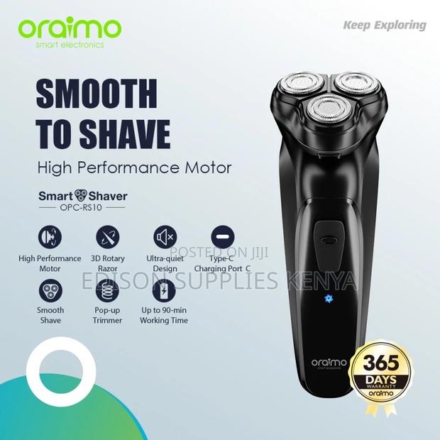 Oraimo Smoother Smart Shaver Smoother Cordless Rechargeable - thumbnail 2