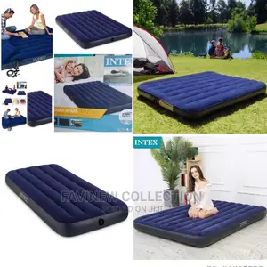 Intex Inflatable Mattress Plus Free - Electric- Pump