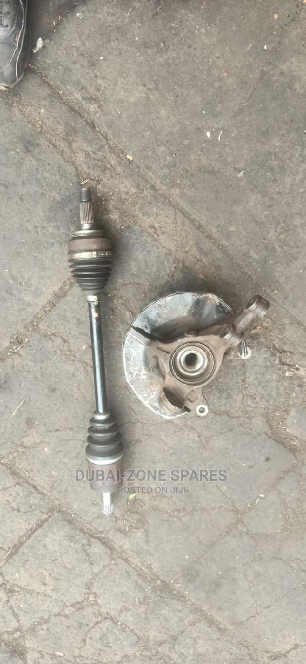 Honda Airwave Wheel Hub and Drive Shaft.