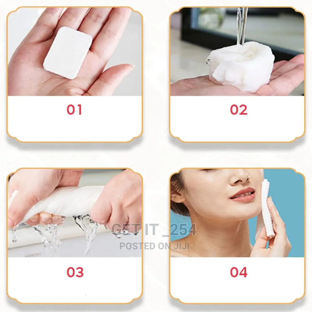 Portable Magic Tablet Towel That Expands in Water
