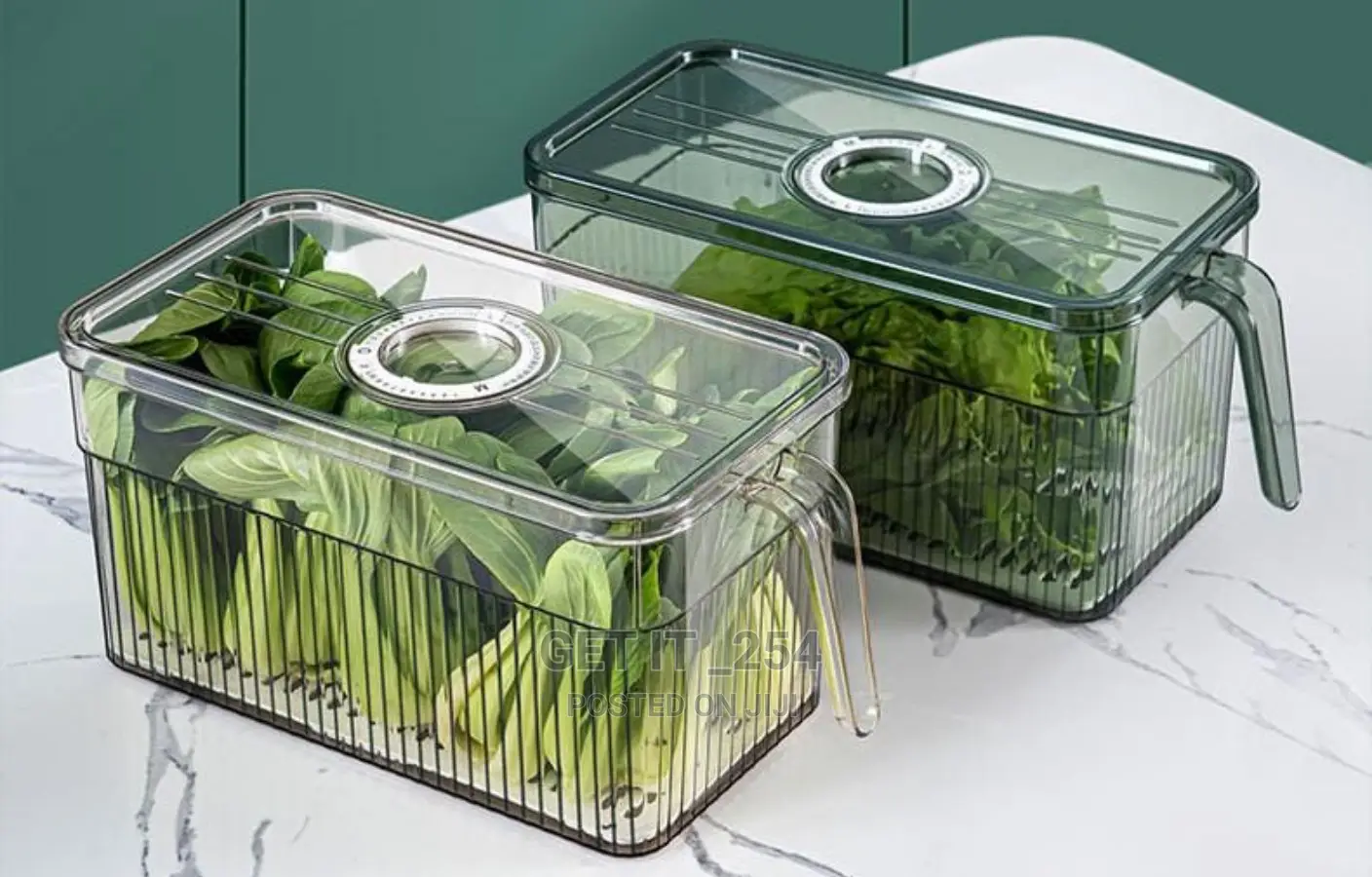 Elegant Refrigerator Storage Box With Storage Date Recorder