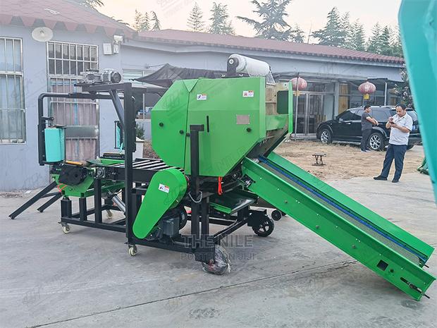 Rand 20HP Diesel Engine Automatic Rice Alfafa Grass Straw Si - main view