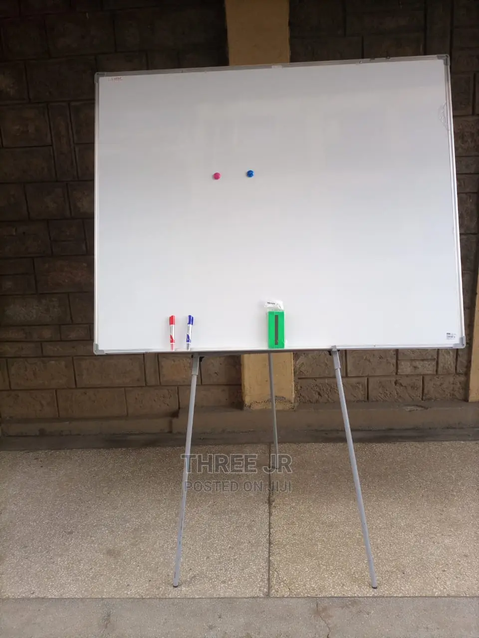 This Is a 4x3 Imported White Plus Rotational Stand in Stock