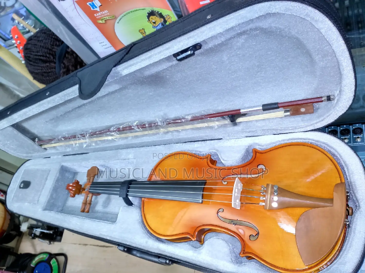 Mappleleaf Wood Violin