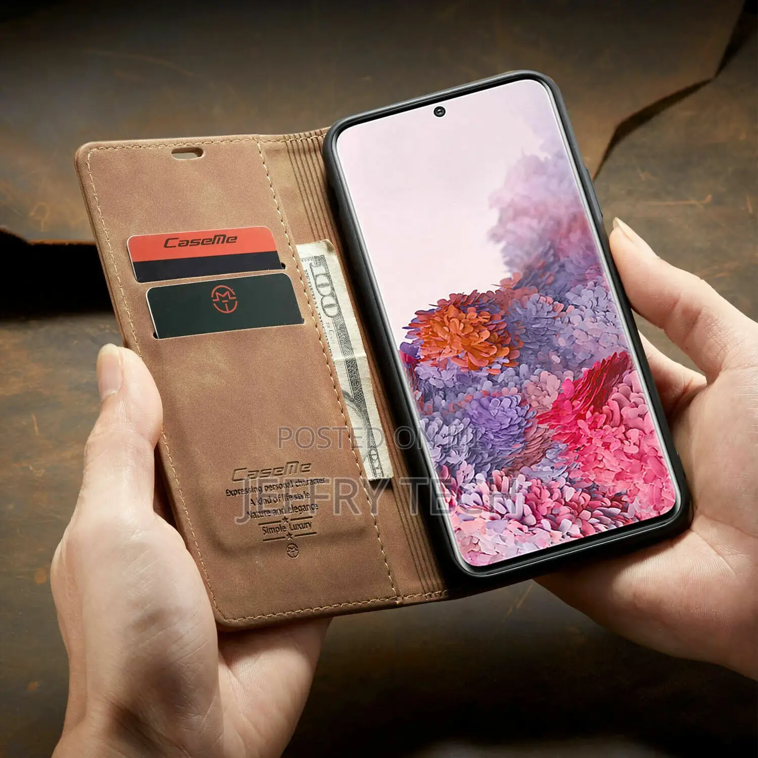 Samsung Galaxy A13 Case Flip Leather Wallet Stand Cover