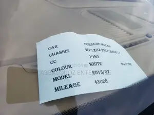 Porsche Macan 2015 White