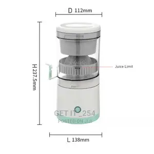 Portable Automatic Electric Citrus Juicer/Squeezer