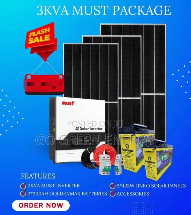 3kva MUST SOLAR System - main view