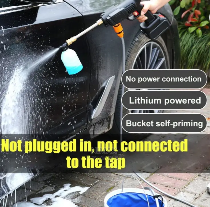Wireless High Pressure Car Wash