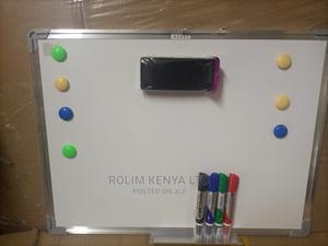 60cmx45cm Home Schooling Whiteboard With Magnets,Duster Pen - main view