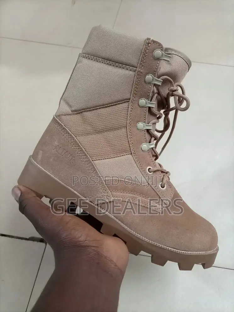 Brown Siwar Tactical Military Boots